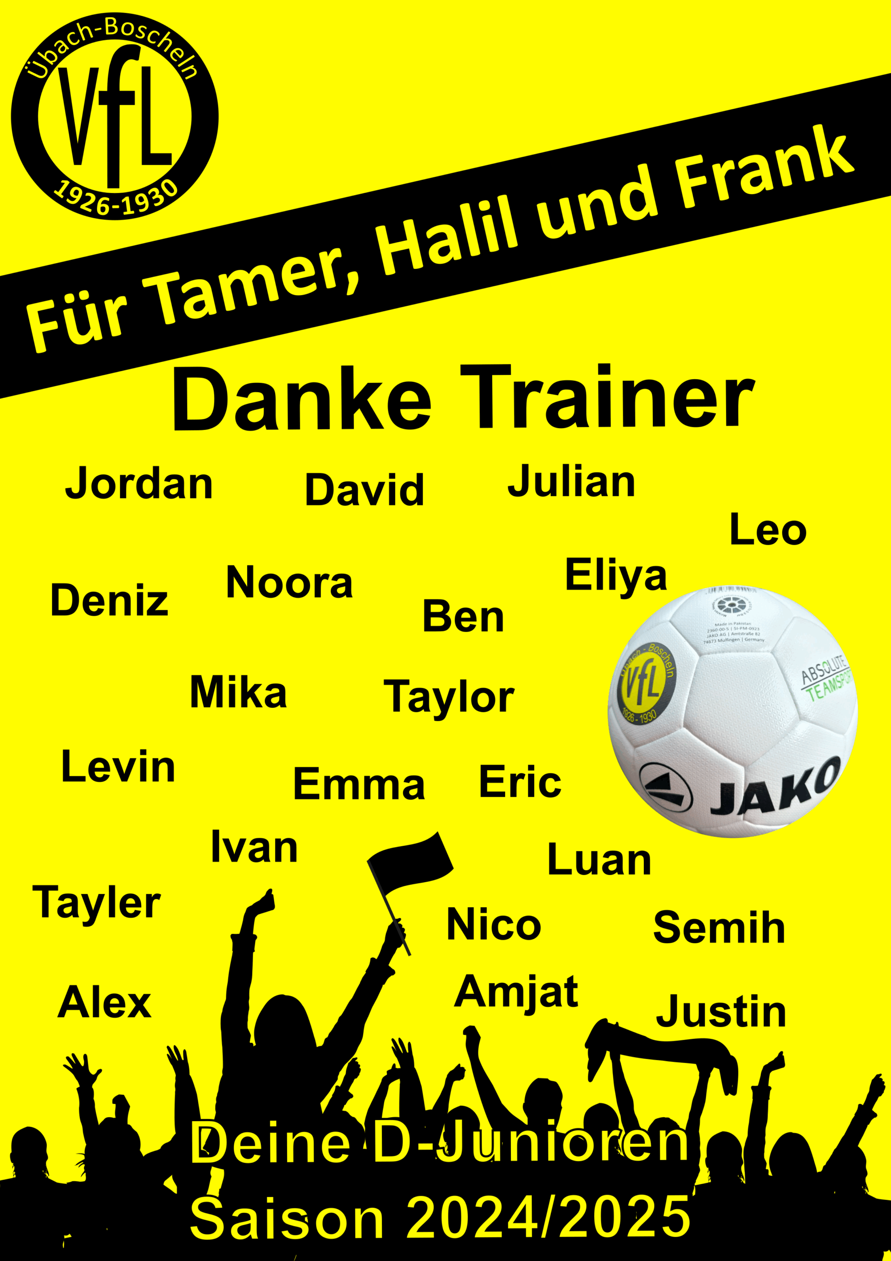 Saisonabschluss der D-Jugend: Abschied, Dankbarkeit und Vorfreude